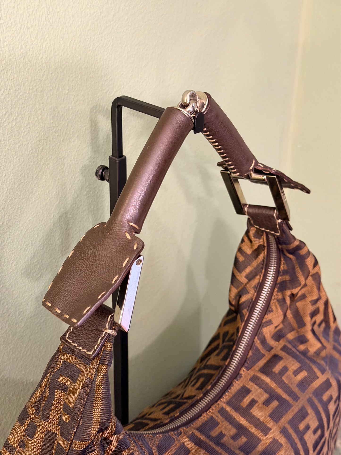 FENDI ZUCCA MEDIUM HOBO BAG