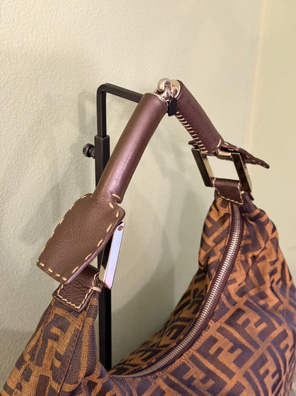 FENDI ZUCCA MEDIUM HOBO BAG