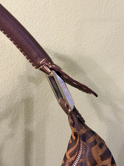 FENDI ZUCCA MEDIUM HOBO BAG