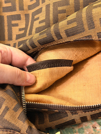 FENDI ZUCCA MEDIUM HOBO BAG
