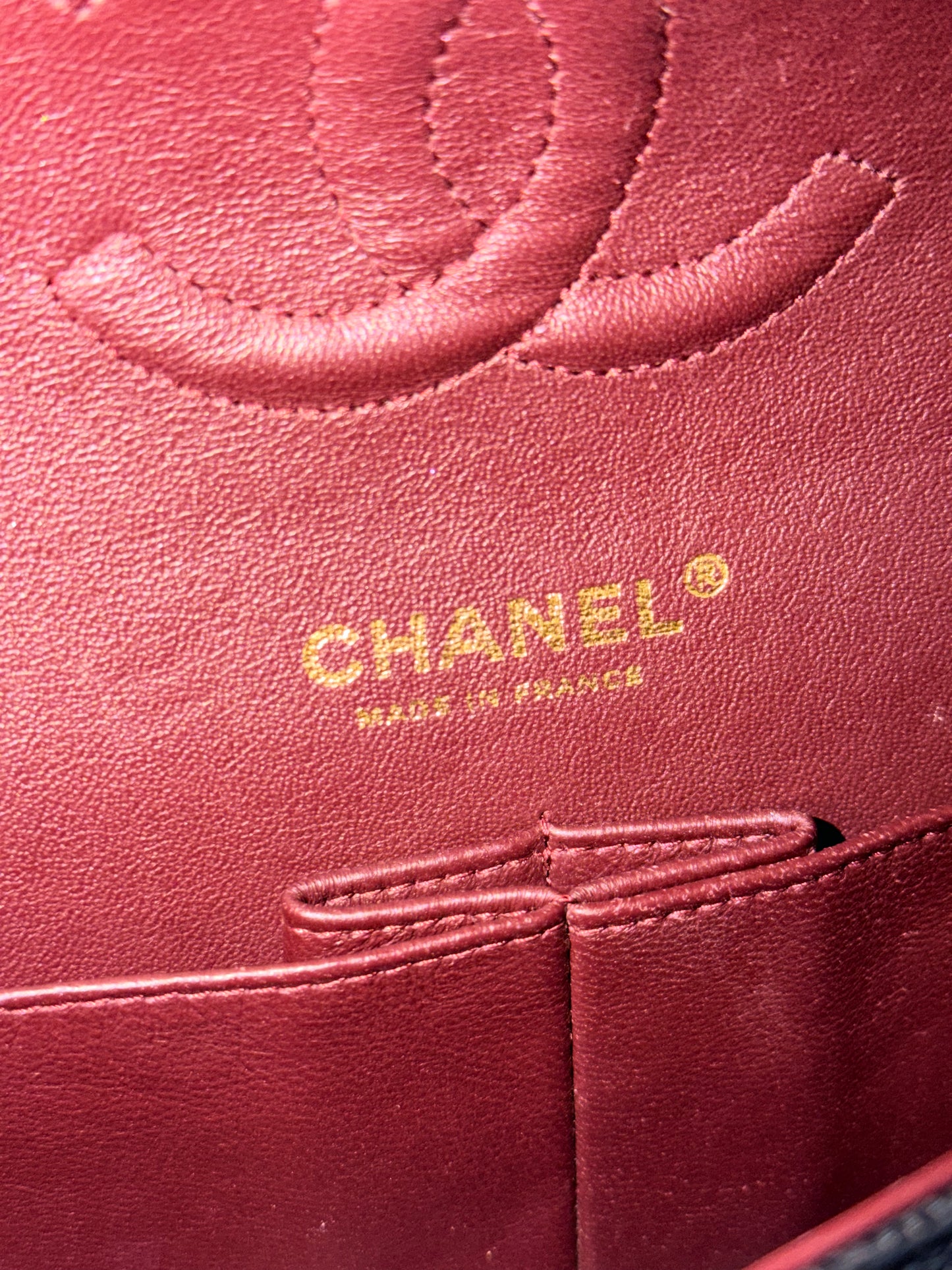 CHANEL BLACK CAVIAR MEDIUM TIMELESS CLASSIC DOUBLE FLAP SHOULDER BAG