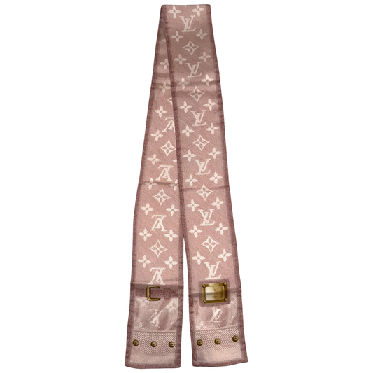 LOUIS VUITTON PINK DENIM BANDEAU