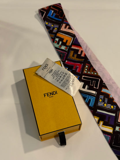 FENDI MULTICOLOR ZUCCA BANDEAU