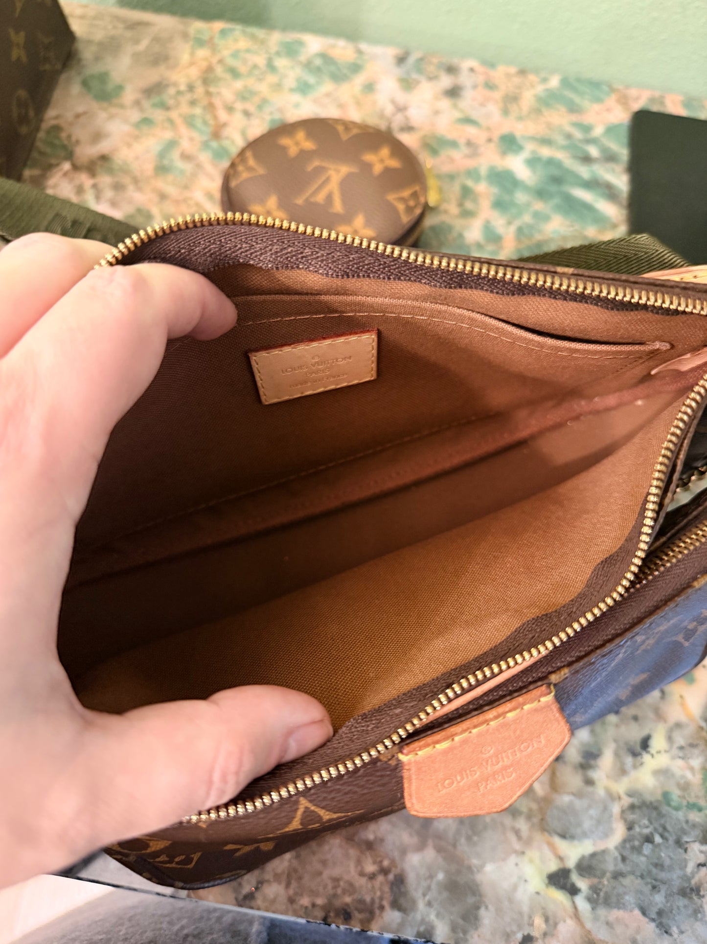 LOUIS VUITTON MONOGRAM MULTI POCHETTE ACCESSOIRES CROSSBODY BAG