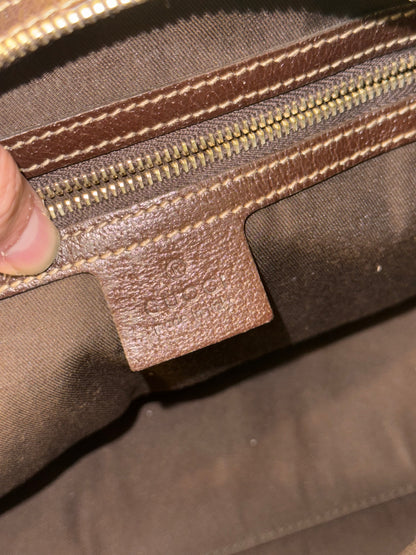 GUCCI MONOGRAM BOSTON SHOULDER BAG