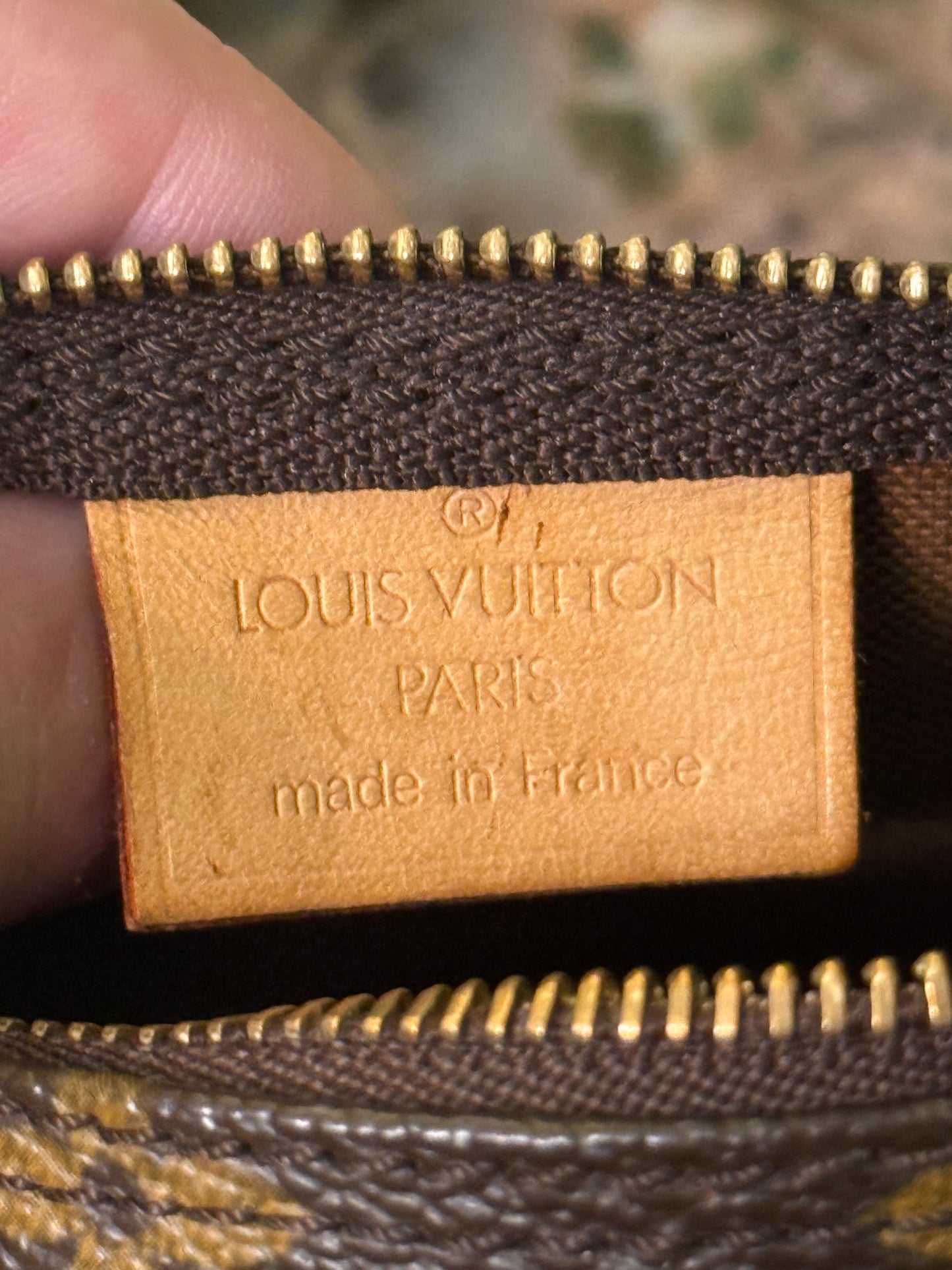 LOUIS VUITTON MONOGRAM MINI HL BOSTON BAG WITH STRAP