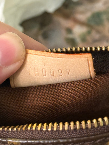 LOUIS VUITTON MONOGRAM MINI HL BOSTON BAG WITH STRAP