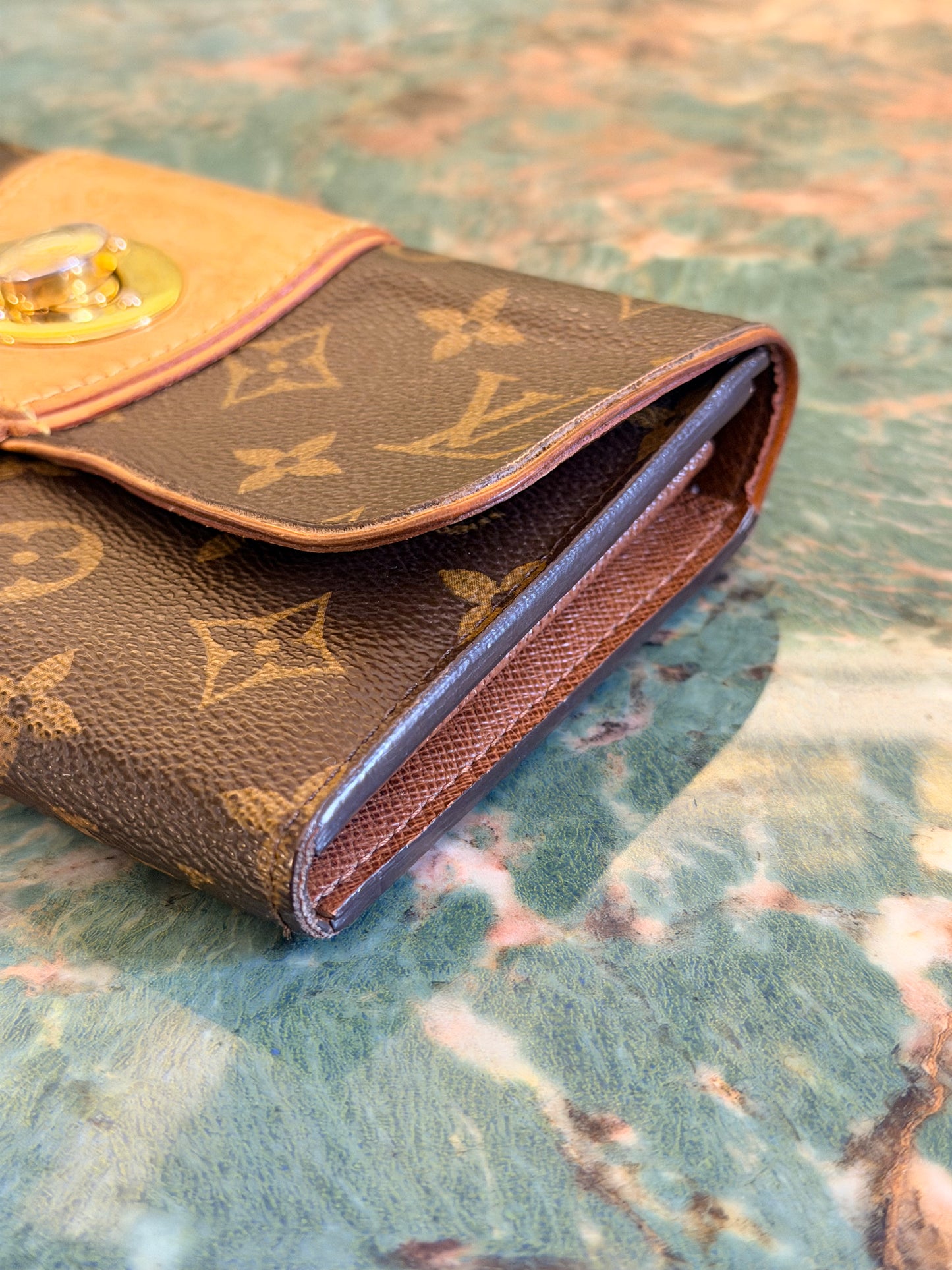LOUIS VUITTON MONOGRAM BOETIE LONG FLAP WALLET