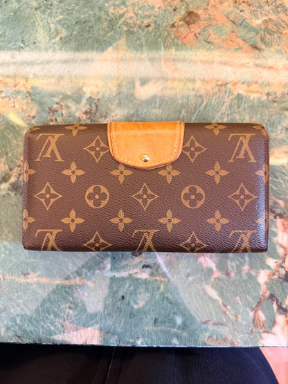 LOUIS VUITTON MONOGRAM BOETIE LONG FLAP WALLET