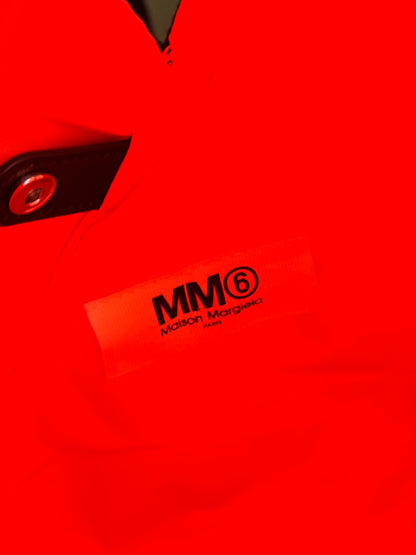 MAISON MARGIELA MM6 BLACK NYLON SMALL JAPANESE TOTE BAG