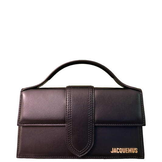 JAQUEMUS BLACK LE GRAND BAMBINO CROSSBODY BAG