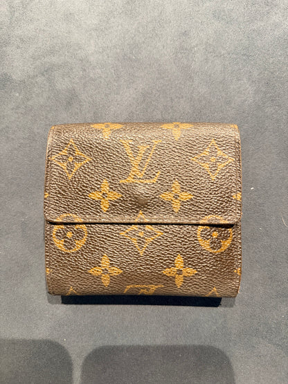 LOUIS VUITTON MONOGRAM ELISE DOUBLE SIDED WALLET