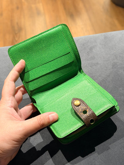 LOUIS VUITTON MONOGRAM PERFO COMPACT ZIP WALLET