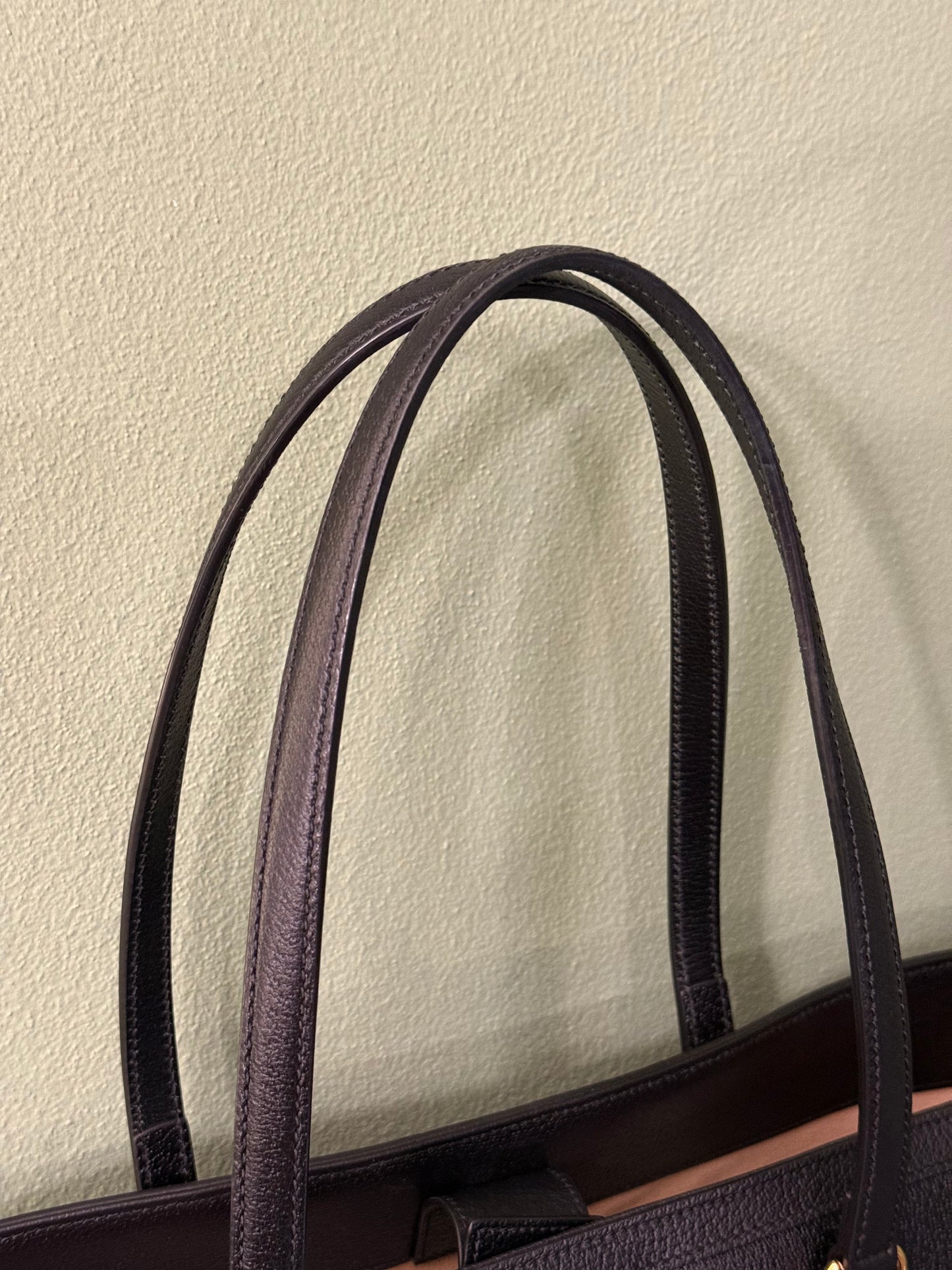 GUCCI BLACK OPHIDIA SHOPPING TOTE