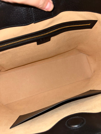 GUCCI BLACK OPHIDIA SHOPPING TOTE