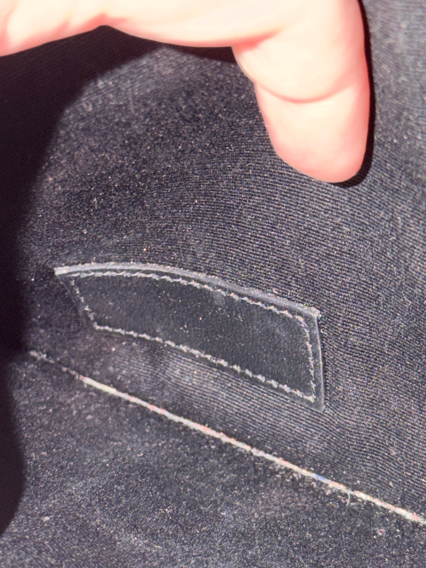 SAINT LAURENT DARK BEIGE UPTOWN POCHETTE