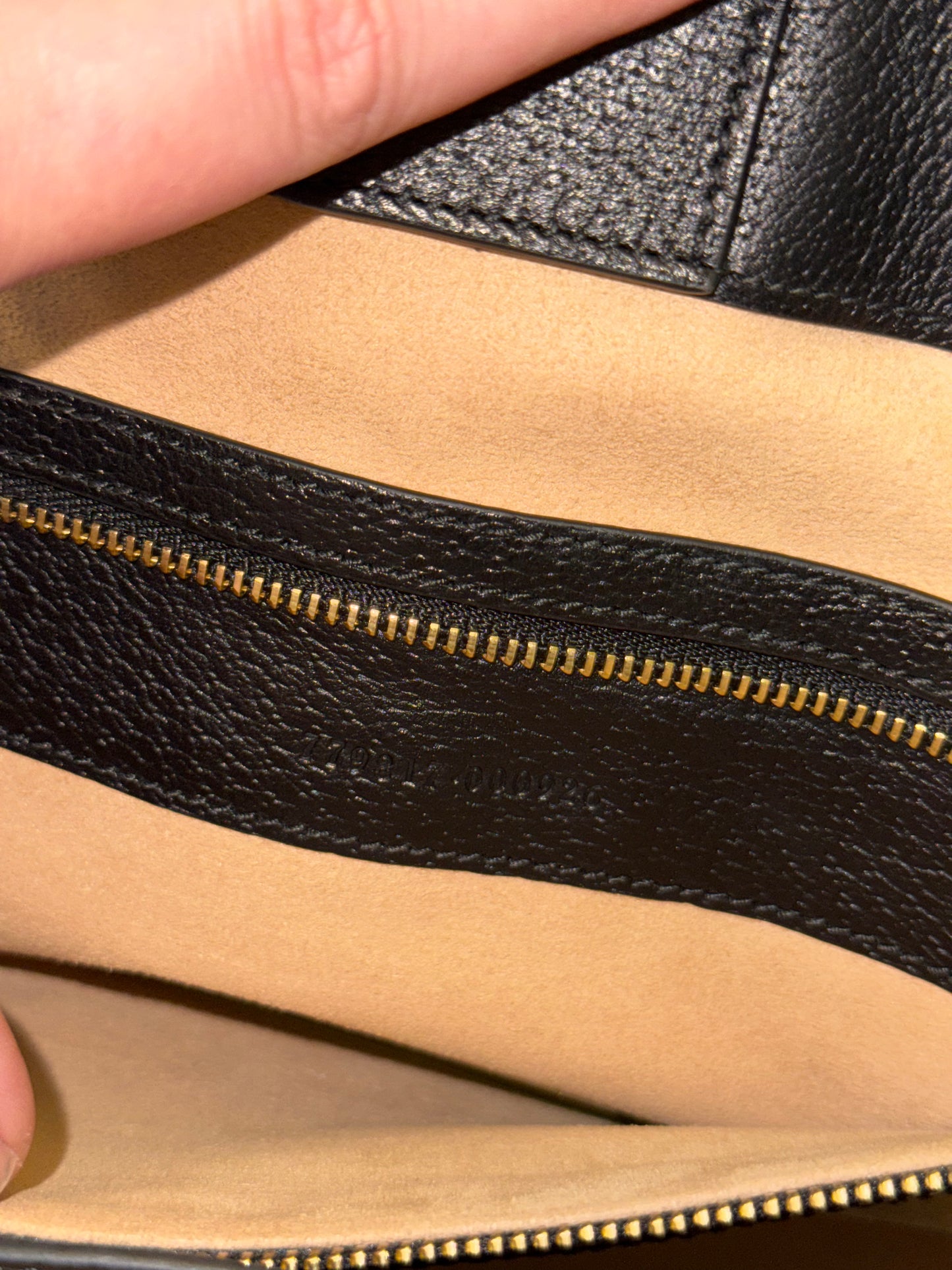 GUCCI BLACK OPHIDIA SHOPPING TOTE