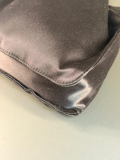 GUCCI BY TOM FORD BLACK SATIN MINI EVENING HANDBAG