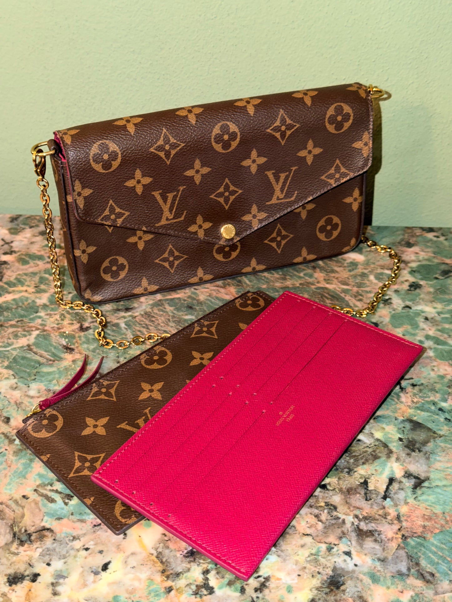 LOUIS VUITTON MONOGRAM POCHETTE FELICIE
