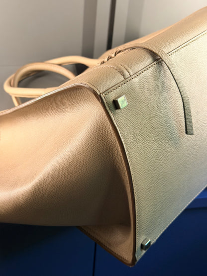 CÈLINE TAUPE PHANTOM LUGGAGE HANDBAG