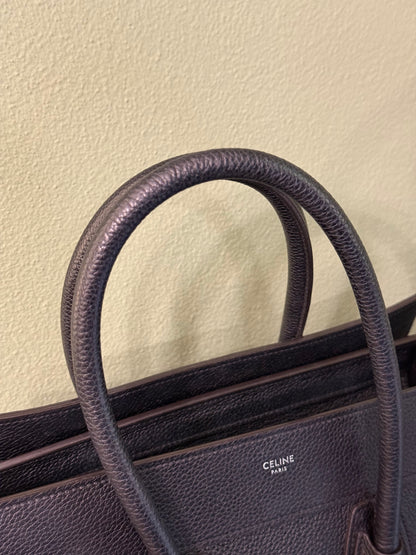 CELINE BLACK MICRO LUGGAGE HANDBAG