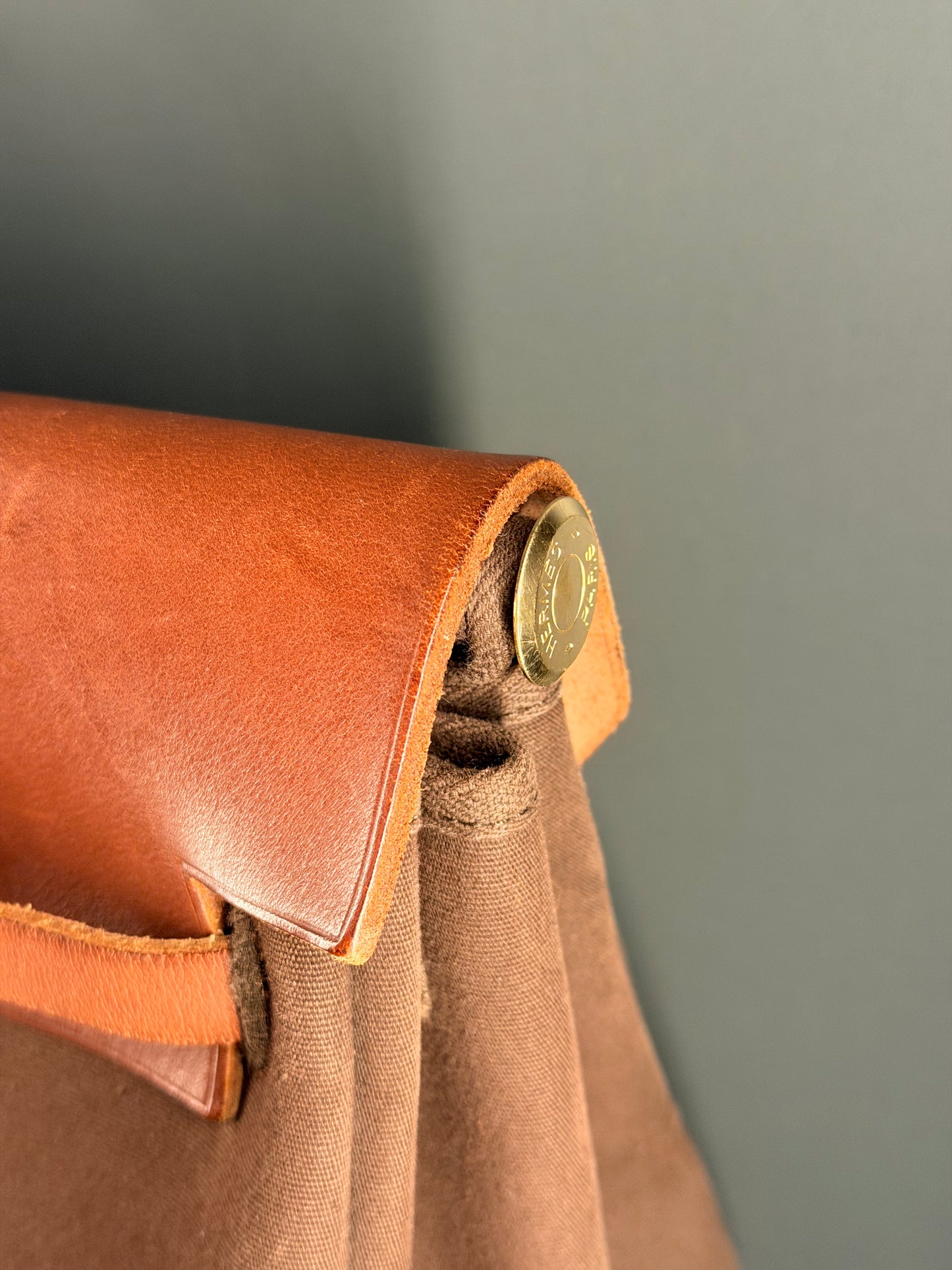 HERMÈS BROWN HER BAG 39 HANDBAG