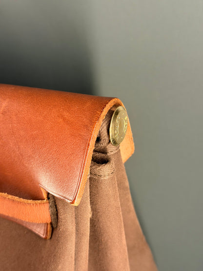 HERMÈS BROWN HER BAG 39 HANDBAG