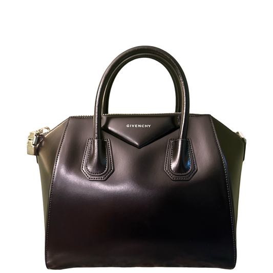GIVENCHY BLACK SMALL ANTIGONA HANDBAG