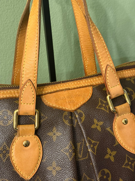 LOUIS VUITTON MONOGRAM PALERMO PM HANDBAG