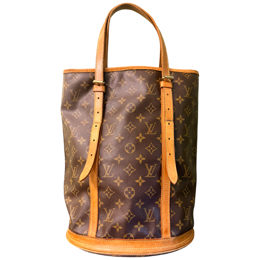 LOUIS VUITTON MONOGRAM BUCKET GM SHOULDER BAG