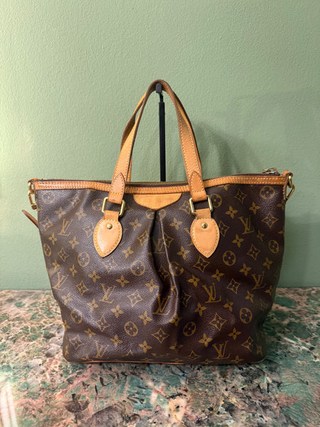 LOUIS VUITTON MONOGRAM PALERMO PM HANDBAG