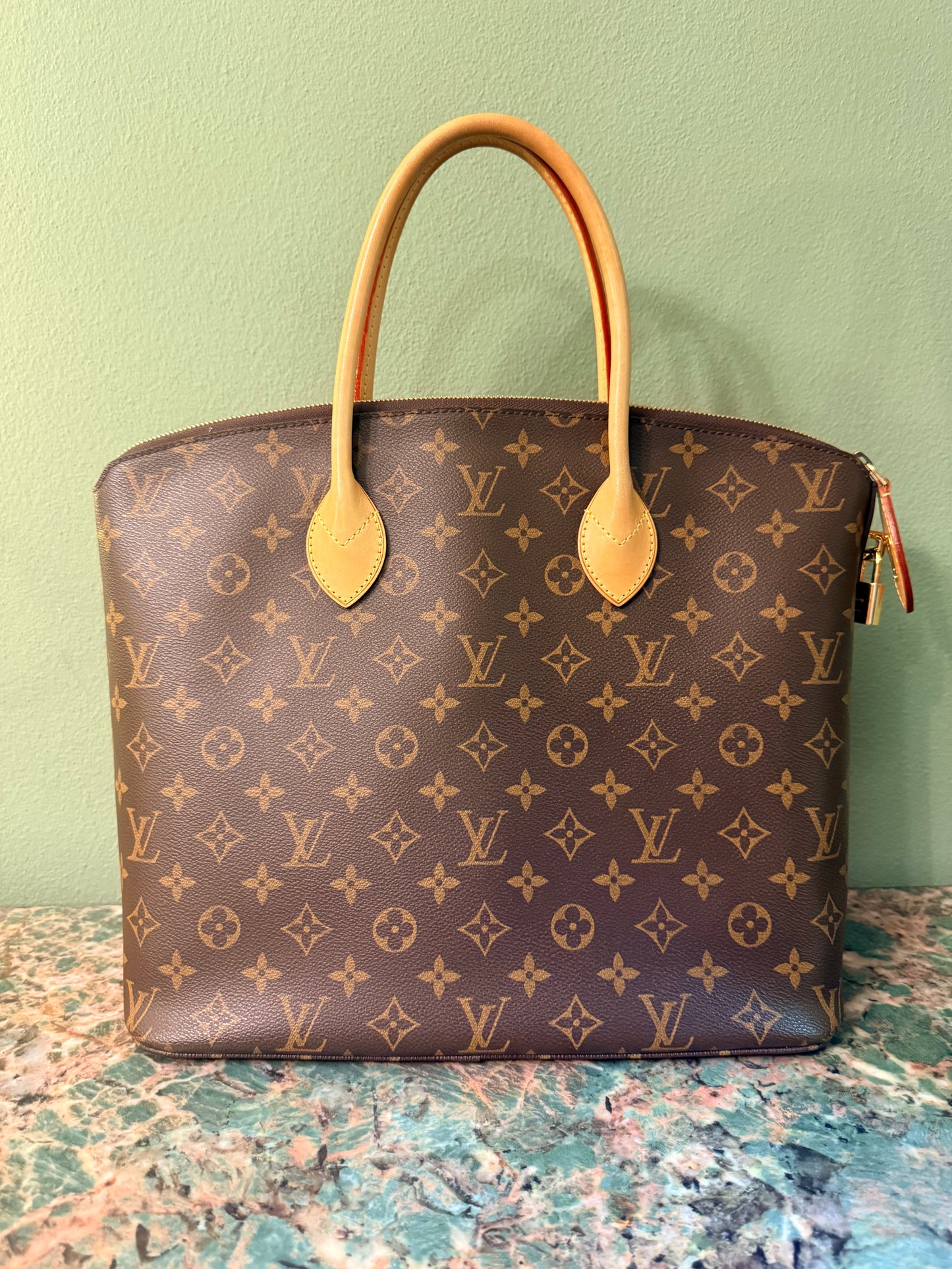 LOUIS VUITTON MONOGRAM LOCKIT HANDBAG