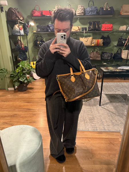 LOUIS VUITTON MONOGRAM PALERMO PM HANDBAG