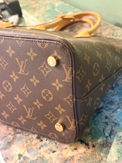 LOUIS VUITTON MONOGRAM LOCKIT HANDBAG