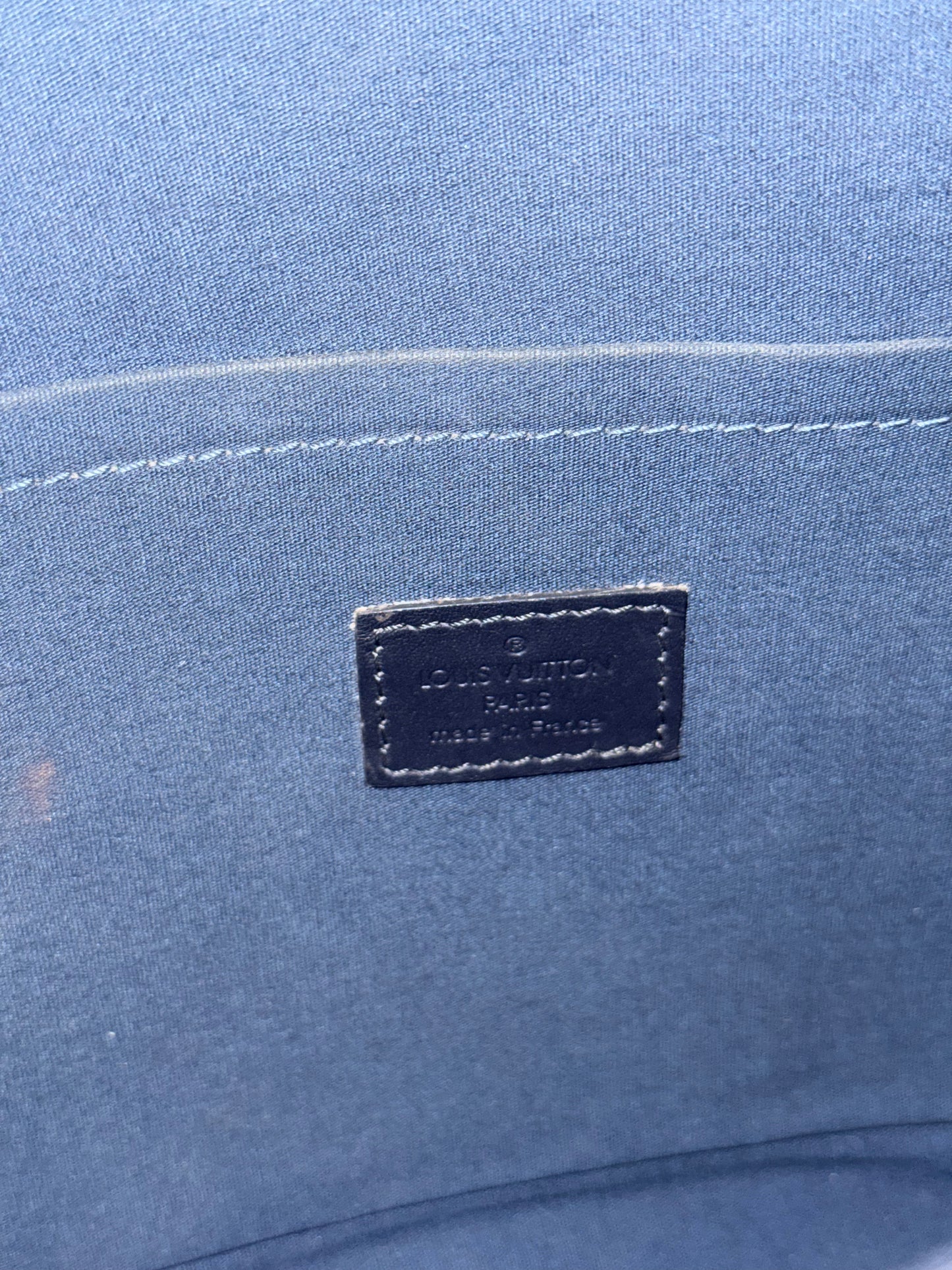 LOUIS VUITTON NAVY IDYLLE BERANGERE CROSSBODY BAG