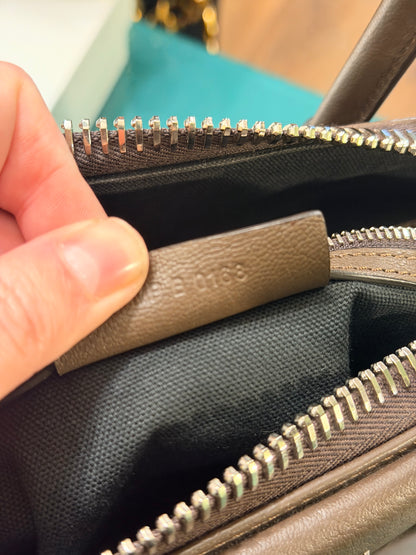 GIVENCHY SMALL GRAY ANTIGONA SHOULDER BAG