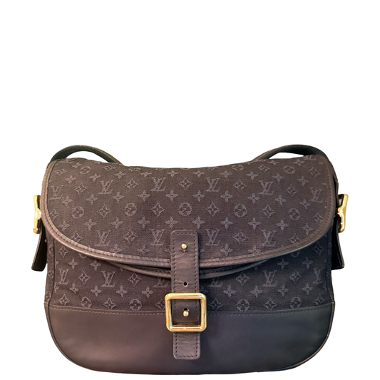LOUIS VUITTON NAVY IDYLLE BERANGERE CROSSBODY BAG