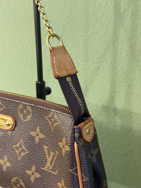 LOUIS VUITTON MONOGRAM EVA CLUTCH SHOULDER BAG