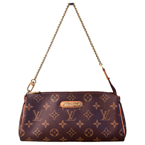 LOUIS VUITTON MONOGRAM EVA CLUTCH SHOULDER BAG