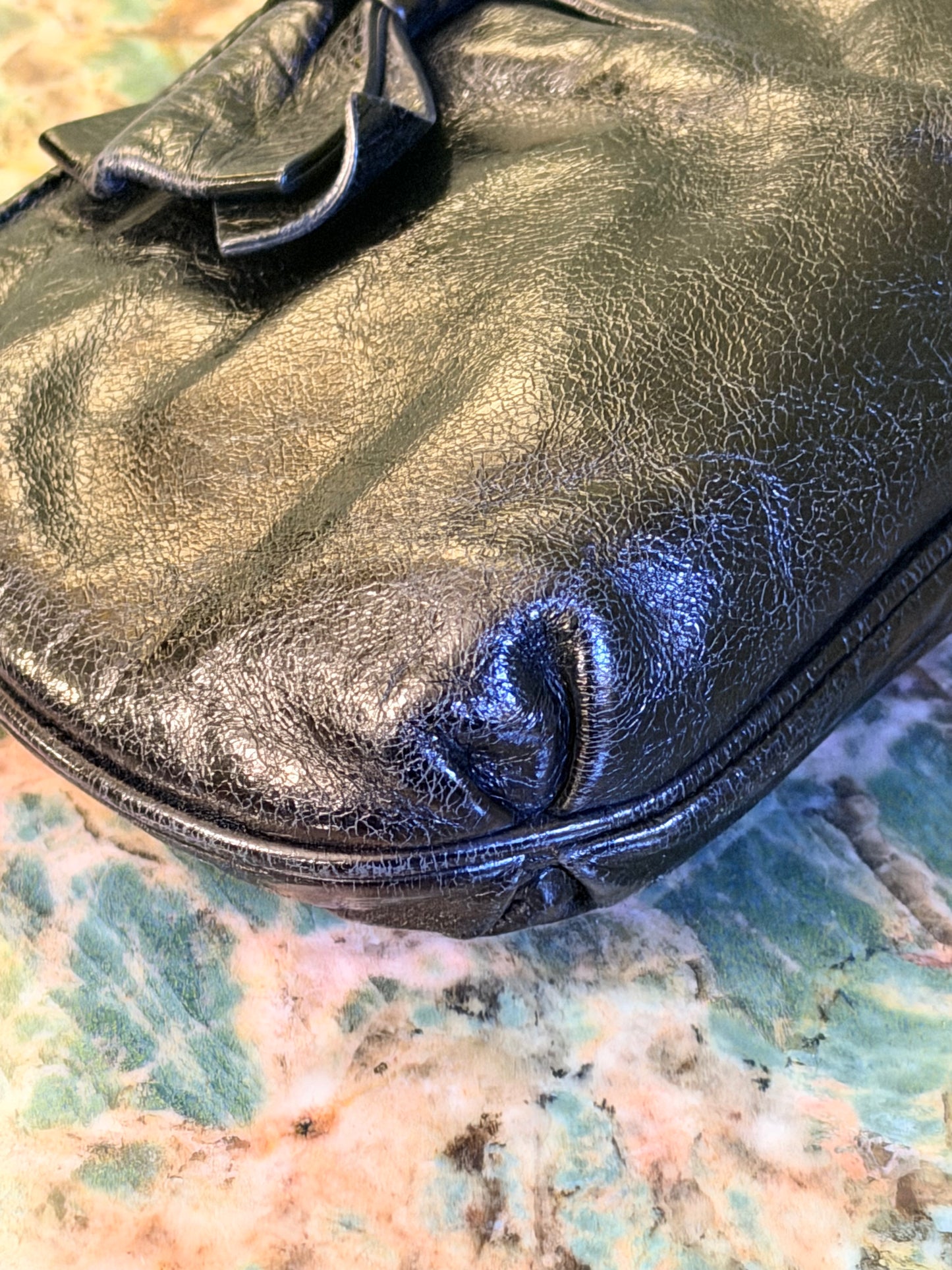 MIU MIU BLACK BOW POCHETTE