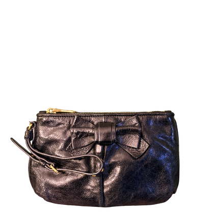 MIU MIU BLACK BOW POCHETTE