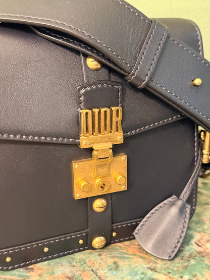 DIOR BLUE NAVY ADDICT CROSSBODY BAG