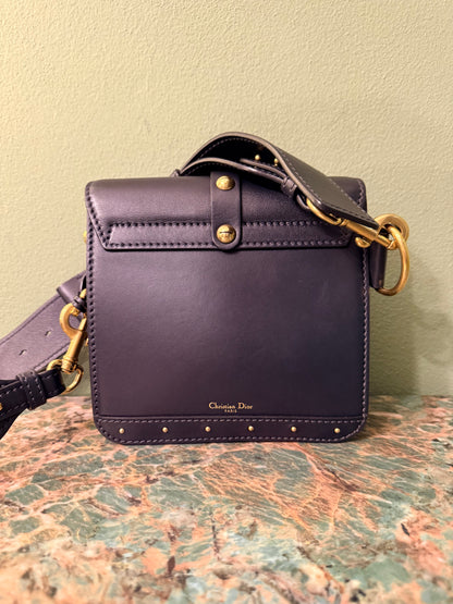 DIOR BLUE NAVY ADDICT CROSSBODY BAG