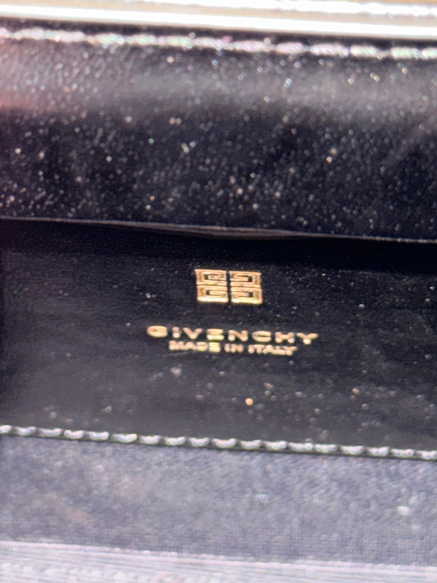 GIVENCHY BLACK MINI ANTIGONA LOCK HANDBAG