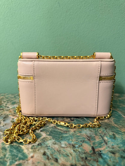 DOLCE & GABBANA PINK SICILY VANITY SHOULDER BAG
