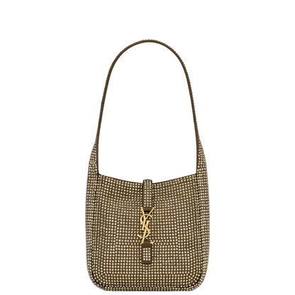 SAINT LAURENT STRASS BABY LA 5 A 7 SHOULDER BAG