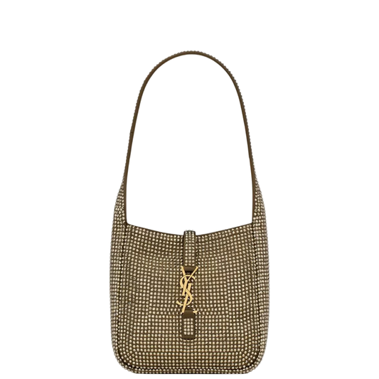 SAINT LAURENT STRASS BABY LA 5 A 7 SHOULDER BAG