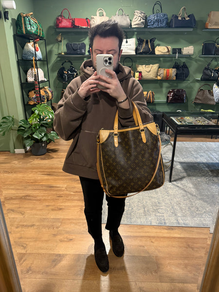 LOUIS VUITTON MONOGRAM ODEON GM CROSSBODY BAG