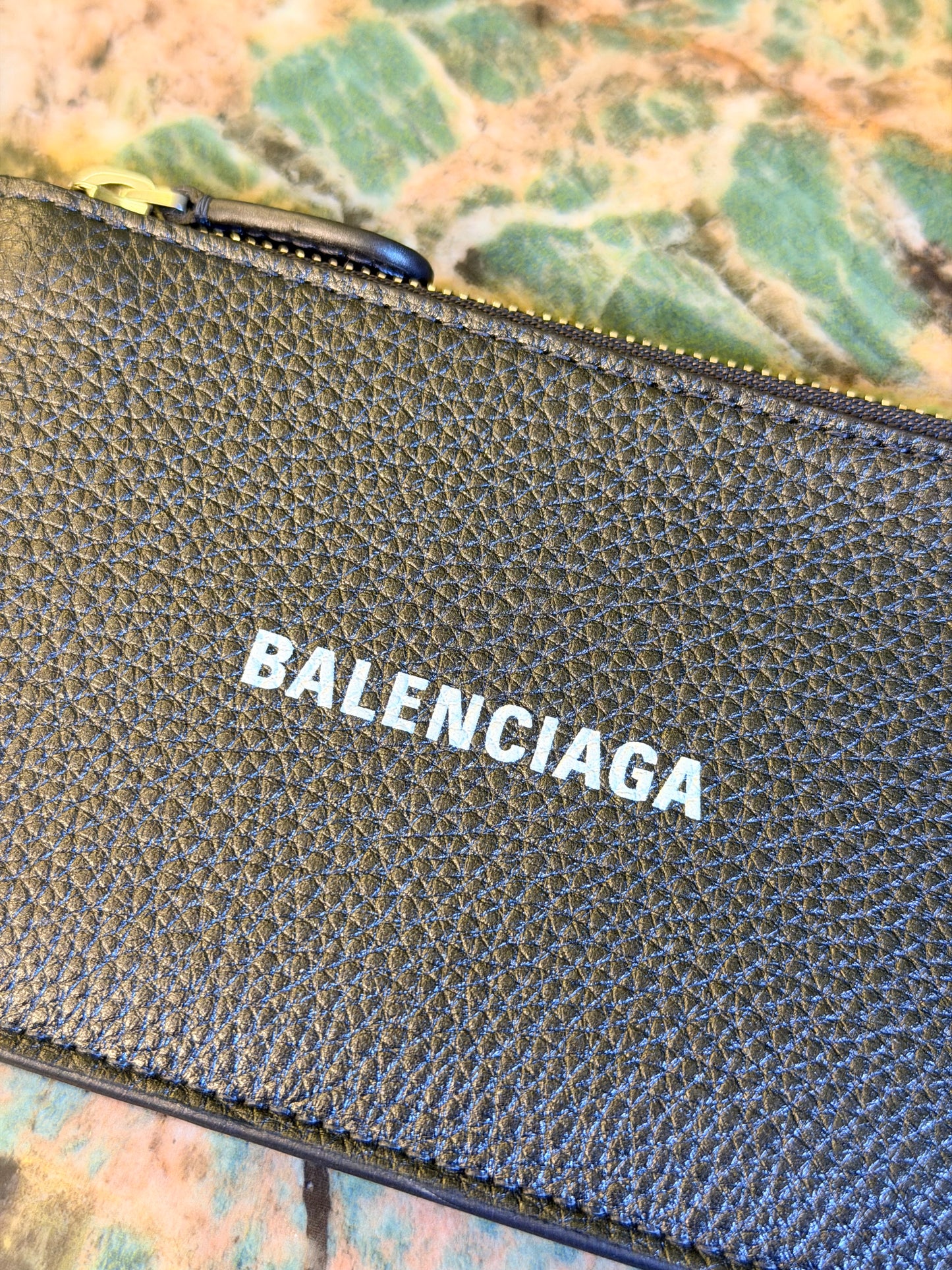 BALENCIAGA GRAY CARD HOLDER