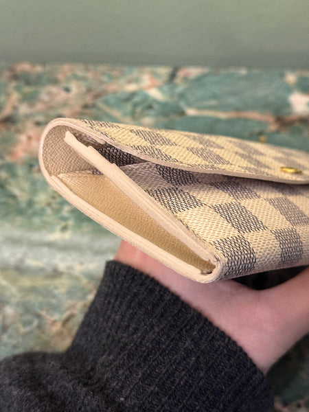 LOUIS VUITTON DAMIER AZUR EMILE WALLET